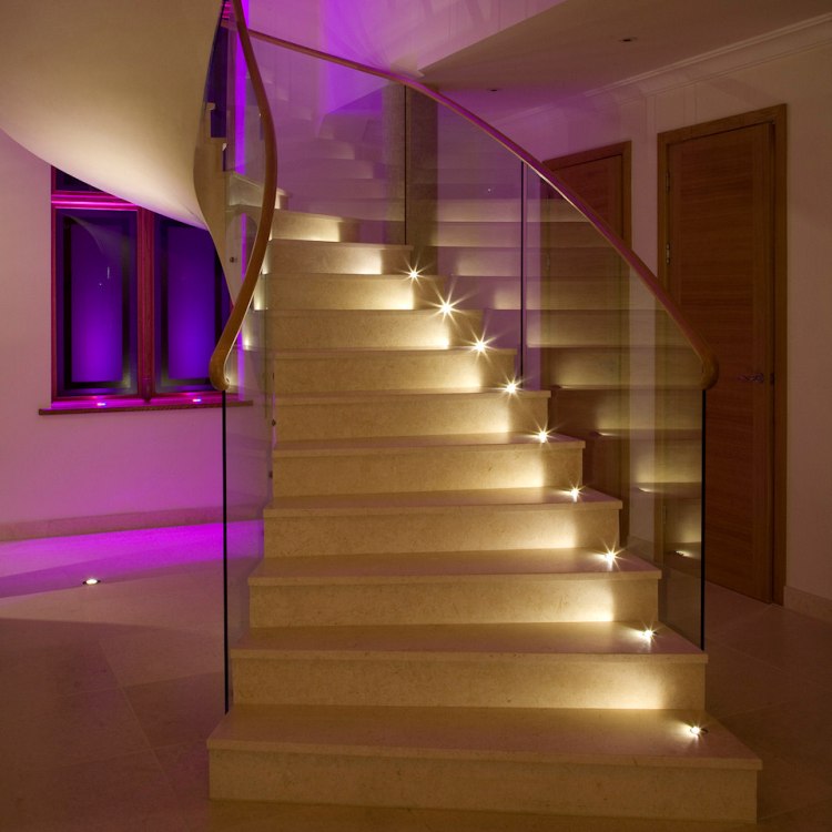 Eclairage escalier interieur